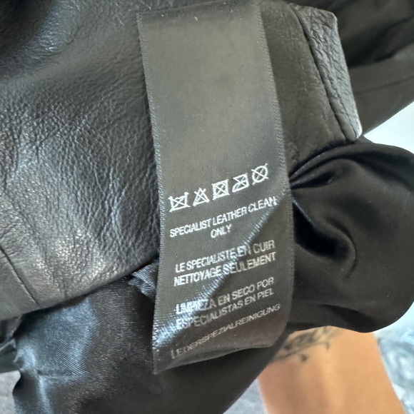 ❤️ ASOS NWOT Black Leather Skirt | Sz 2 - Picture 5 of 5